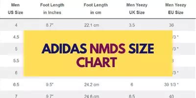 adidas nmd weiß grau|Adidas NMD size chart.